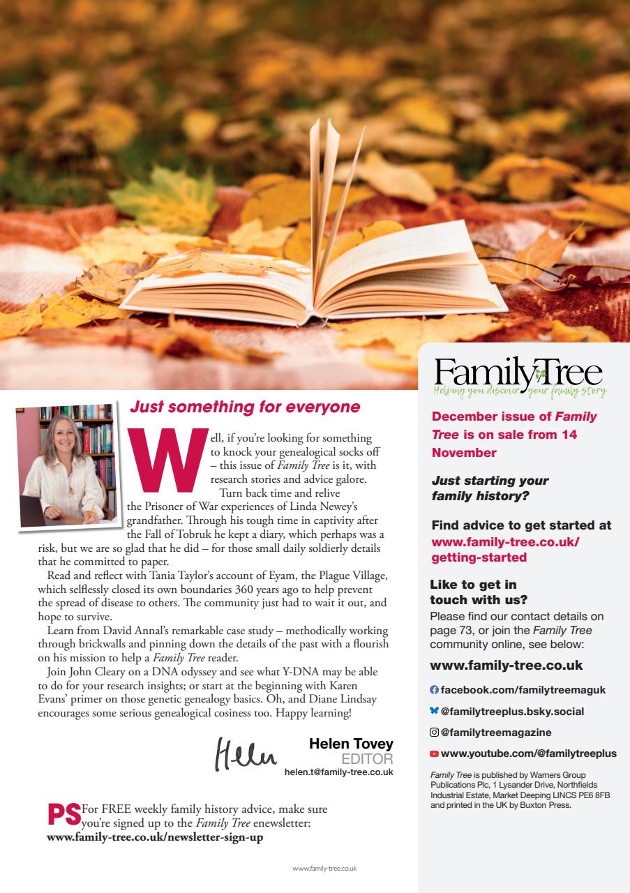 Family Tree Preview Pages