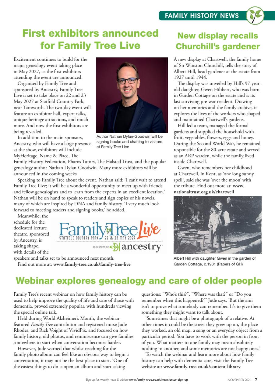 Family Tree Preview Pages