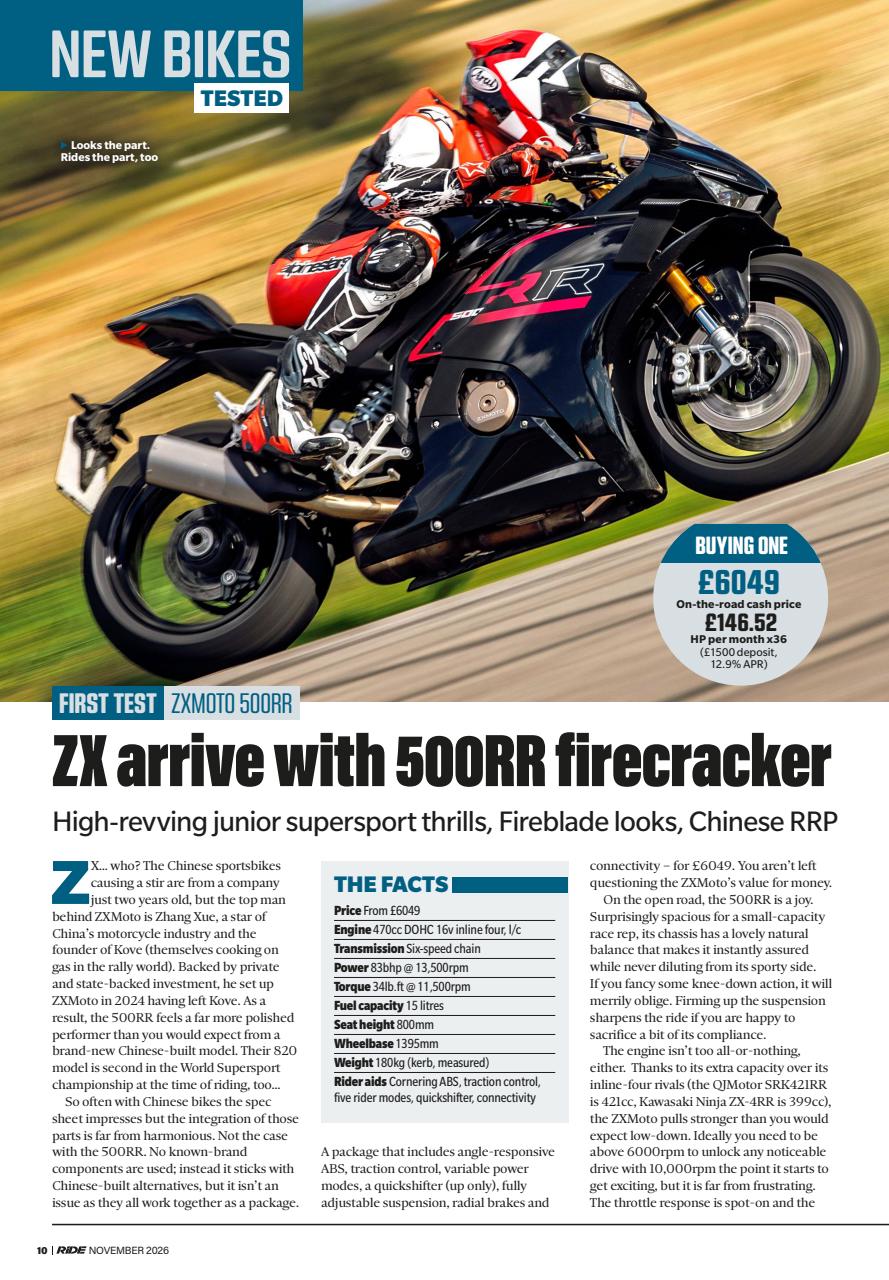 Ride Preview Pages