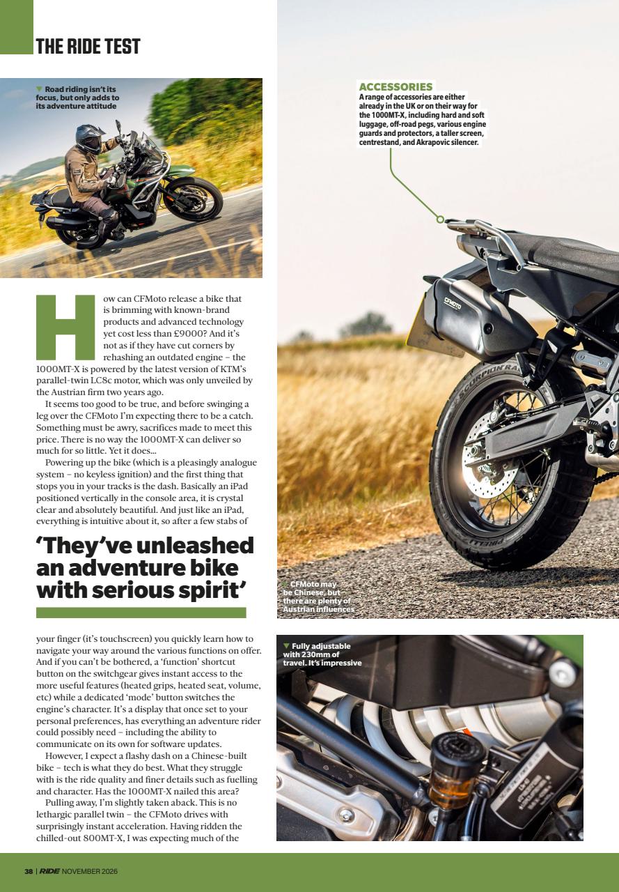 Ride Preview Pages