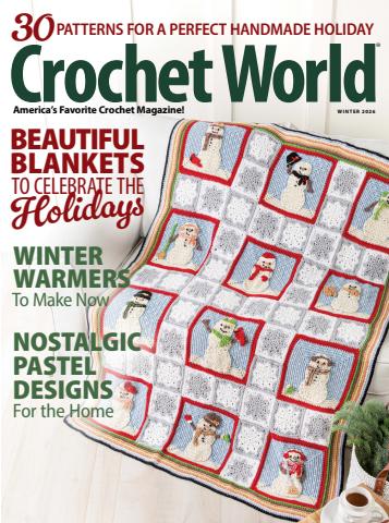 Crochet World issue Winter 2026