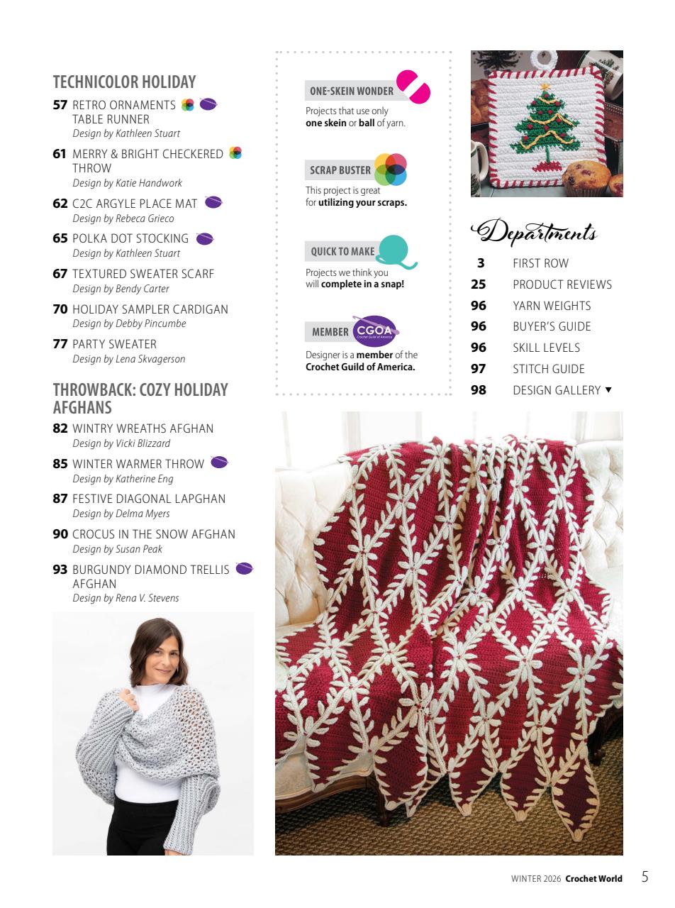 Crochet World Preview Pages