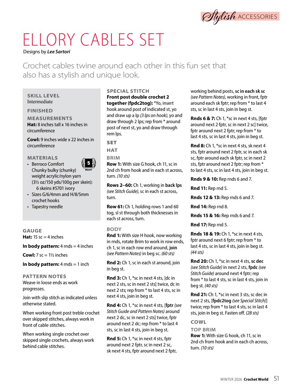 Crochet World Preview Pages