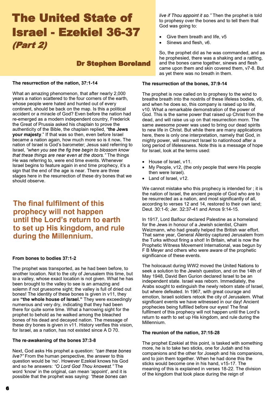 Prophetic Witness Preview Pages