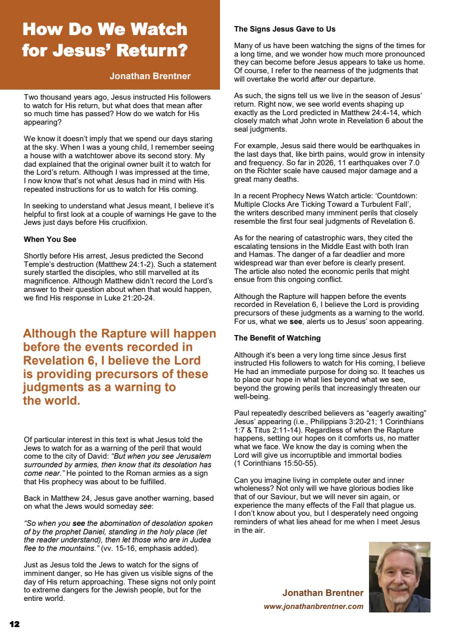 Prophetic Witness Preview Pages