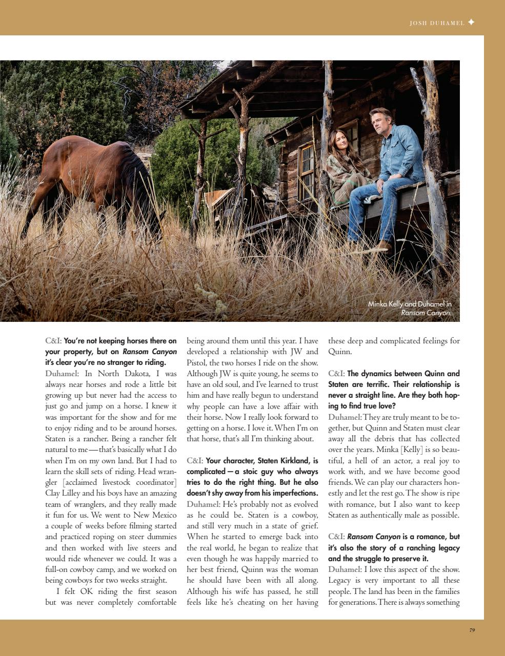Cowboys and Indians Preview Pages