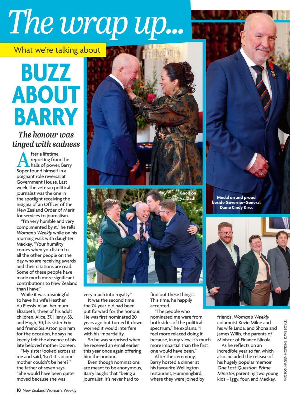 NZ Woman's Weekly Preview Pages