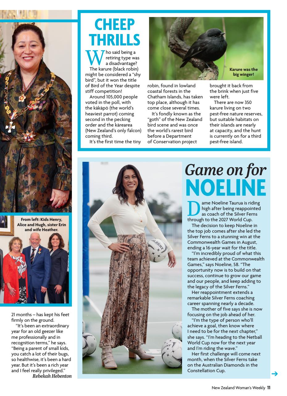 NZ Woman's Weekly Preview Pages