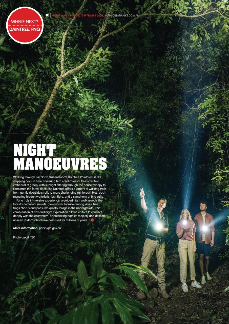 Great Walks Preview Pages