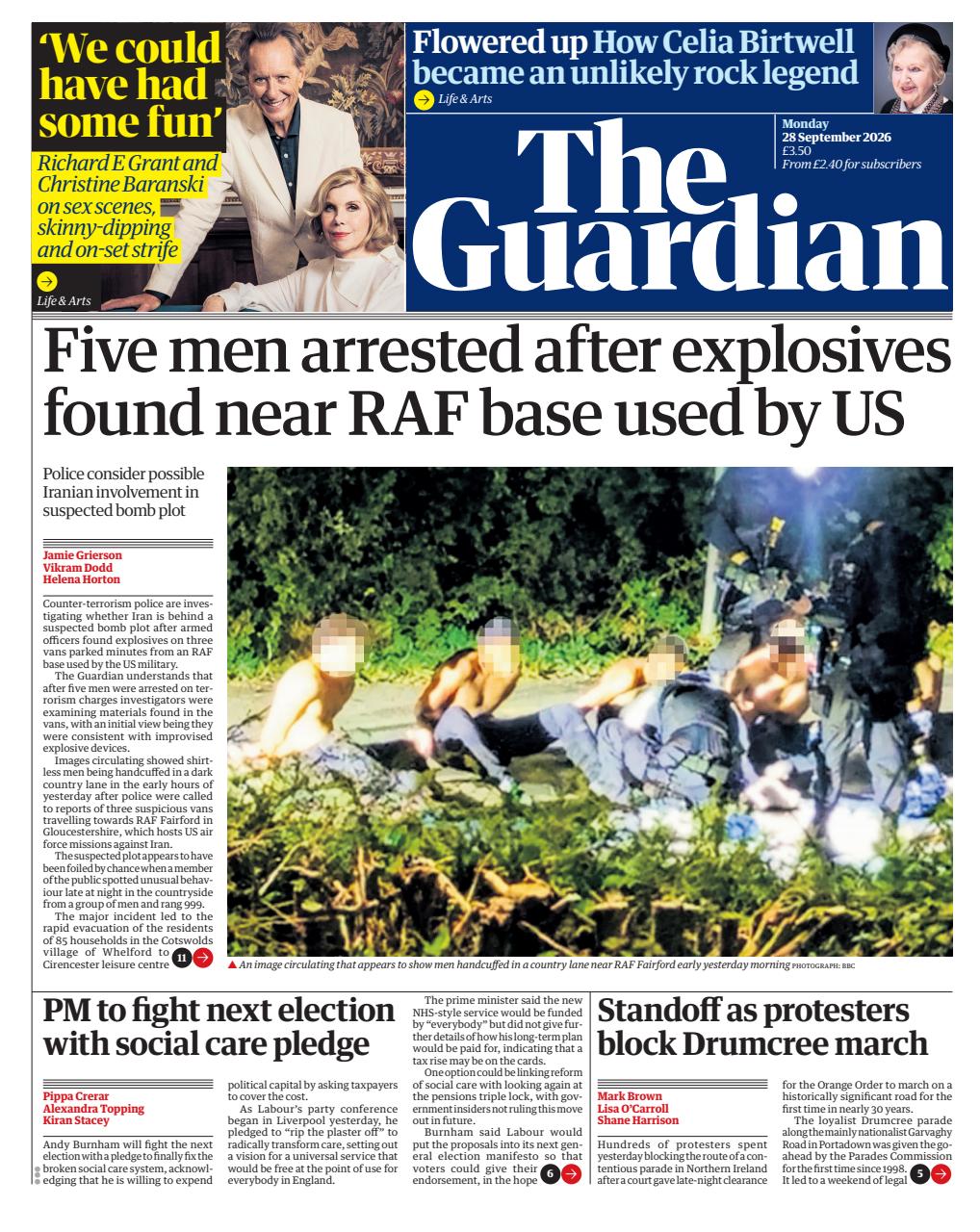 The Guardian Newspaper Preview Pages