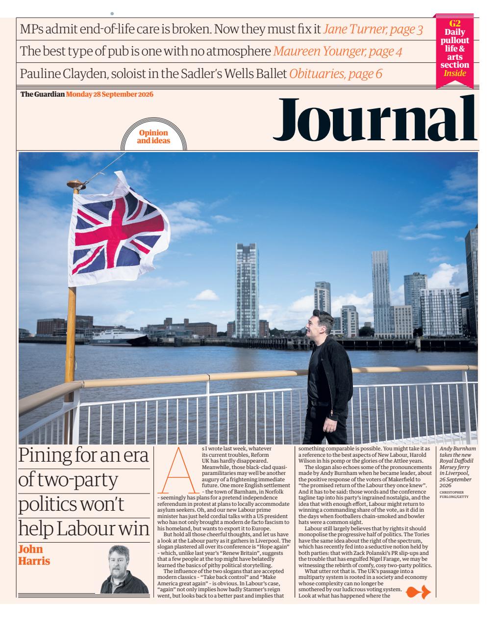 The Guardian Newspaper Preview Pages