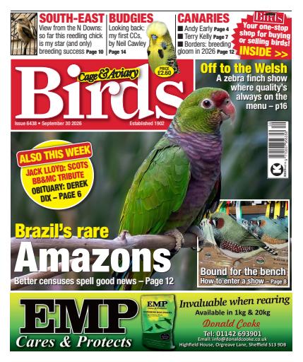 Cage & Aviary Birds issue 