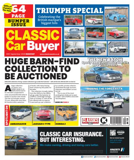 Classic Car Buyer issue 