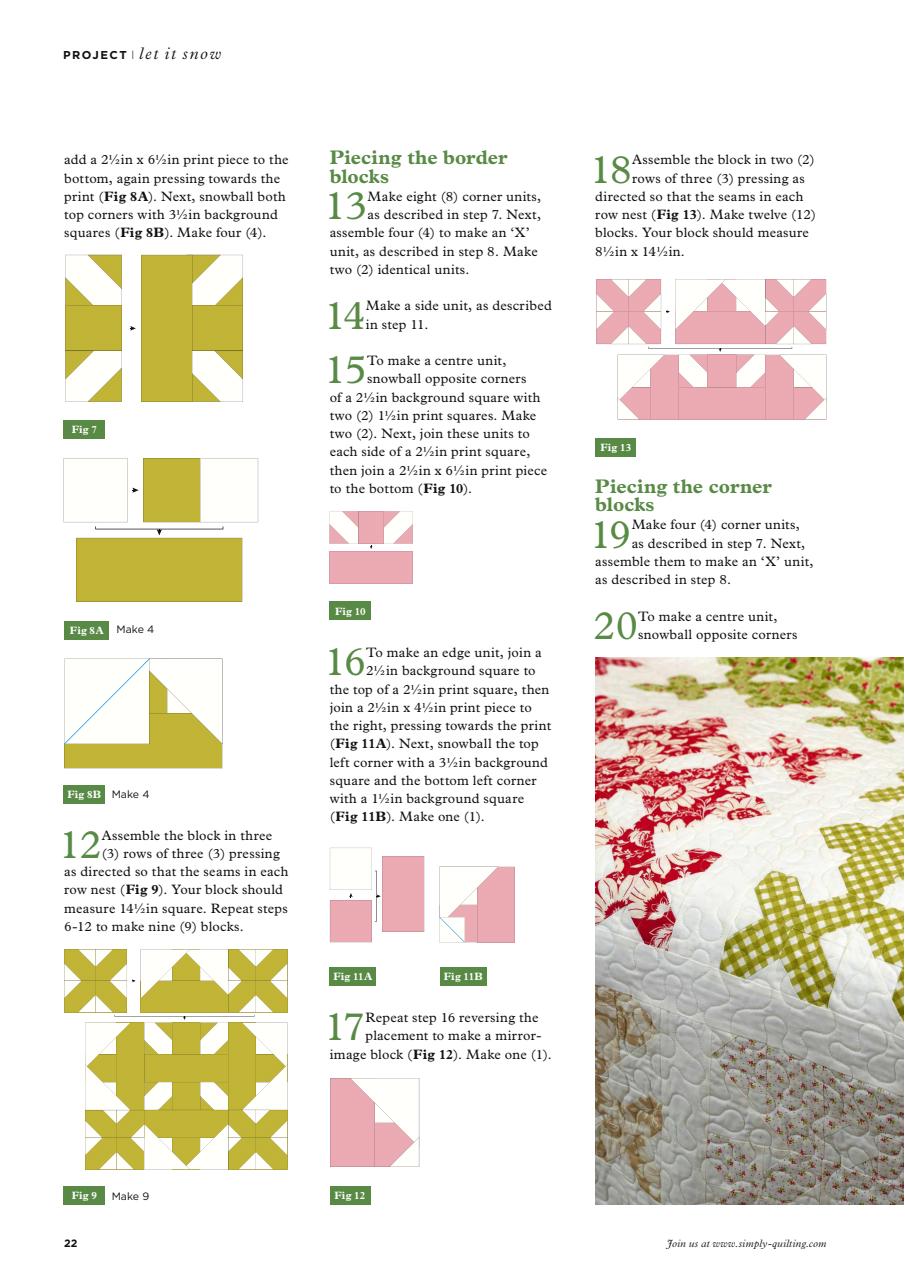 Today’s Quilter Preview Pages