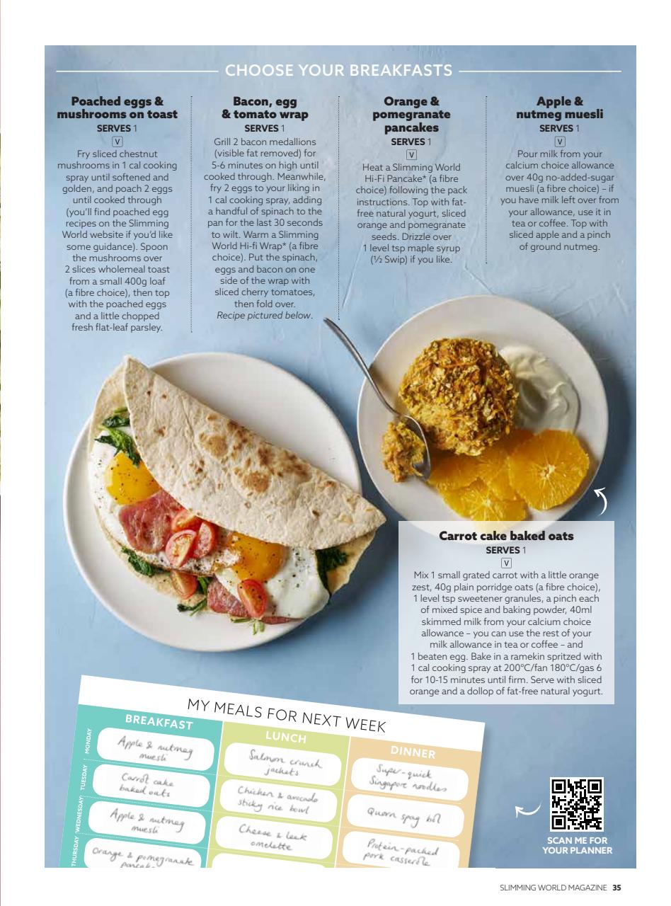 Slimming World Preview Pages