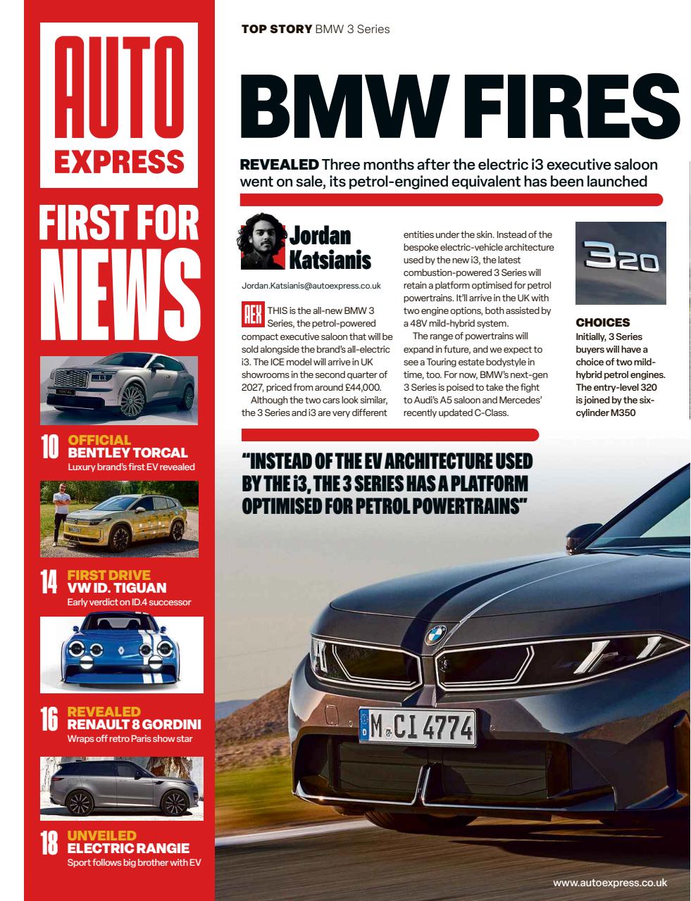Auto Express Preview Pages