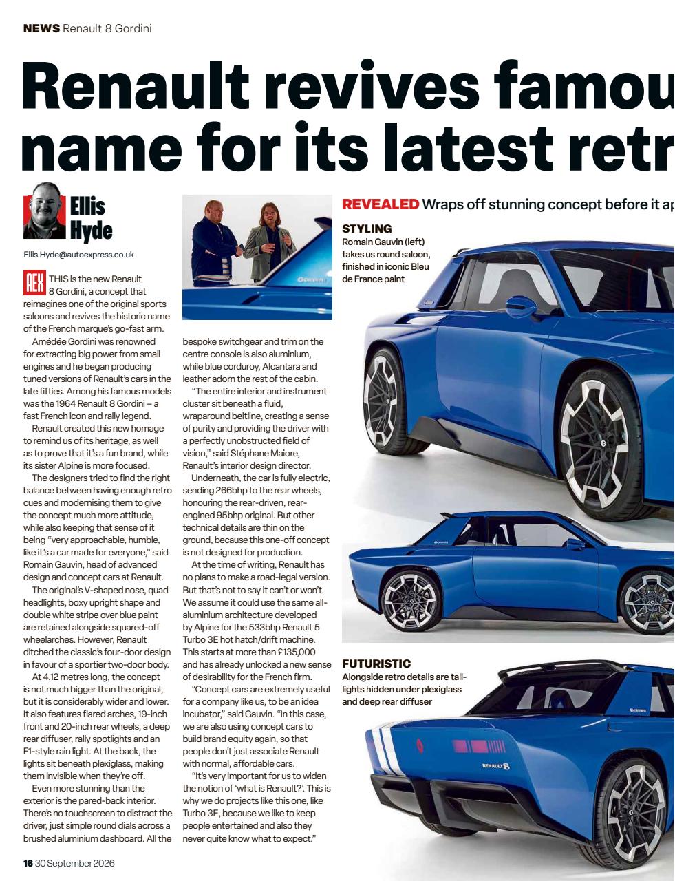 Auto Express Preview Pages