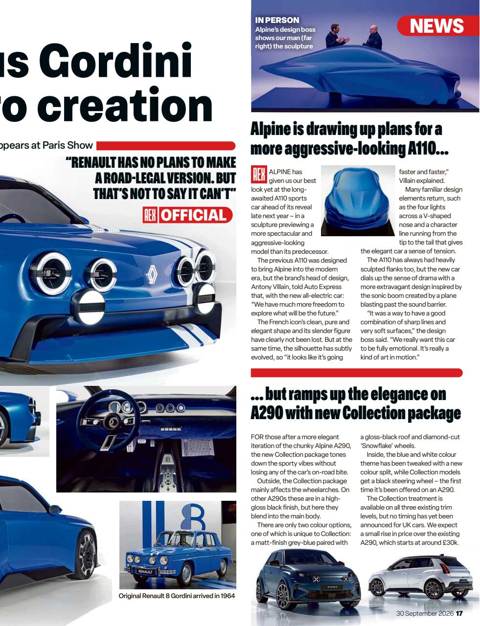 Auto Express Preview Pages