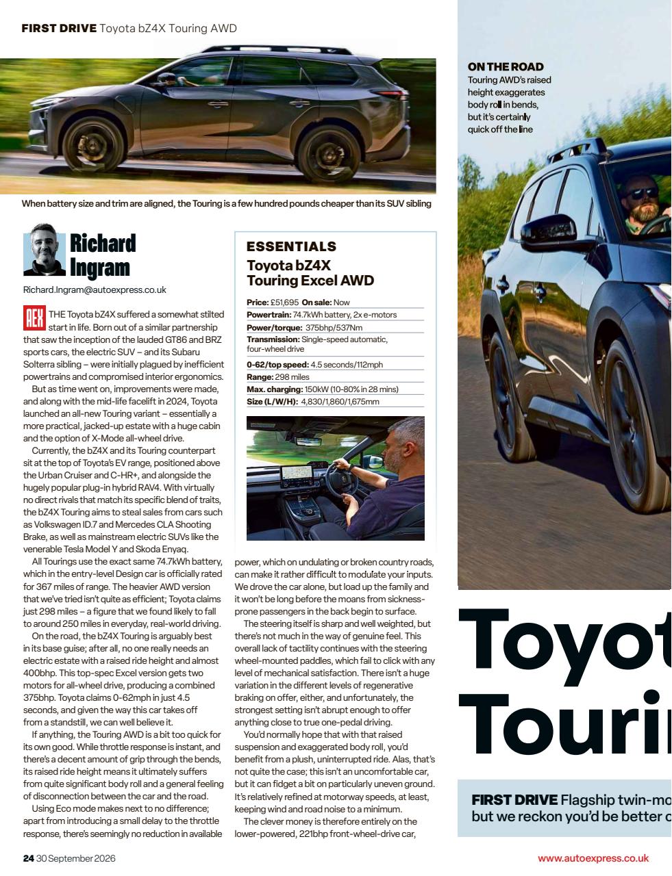 Auto Express Preview Pages