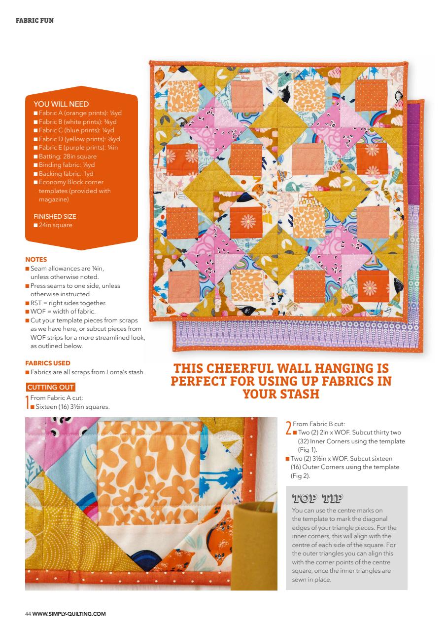 Love Patchwork & Quilting Preview Pages