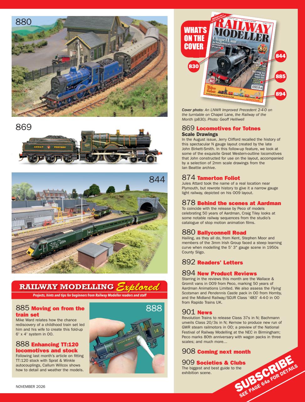 Railway Modeller Preview Pages