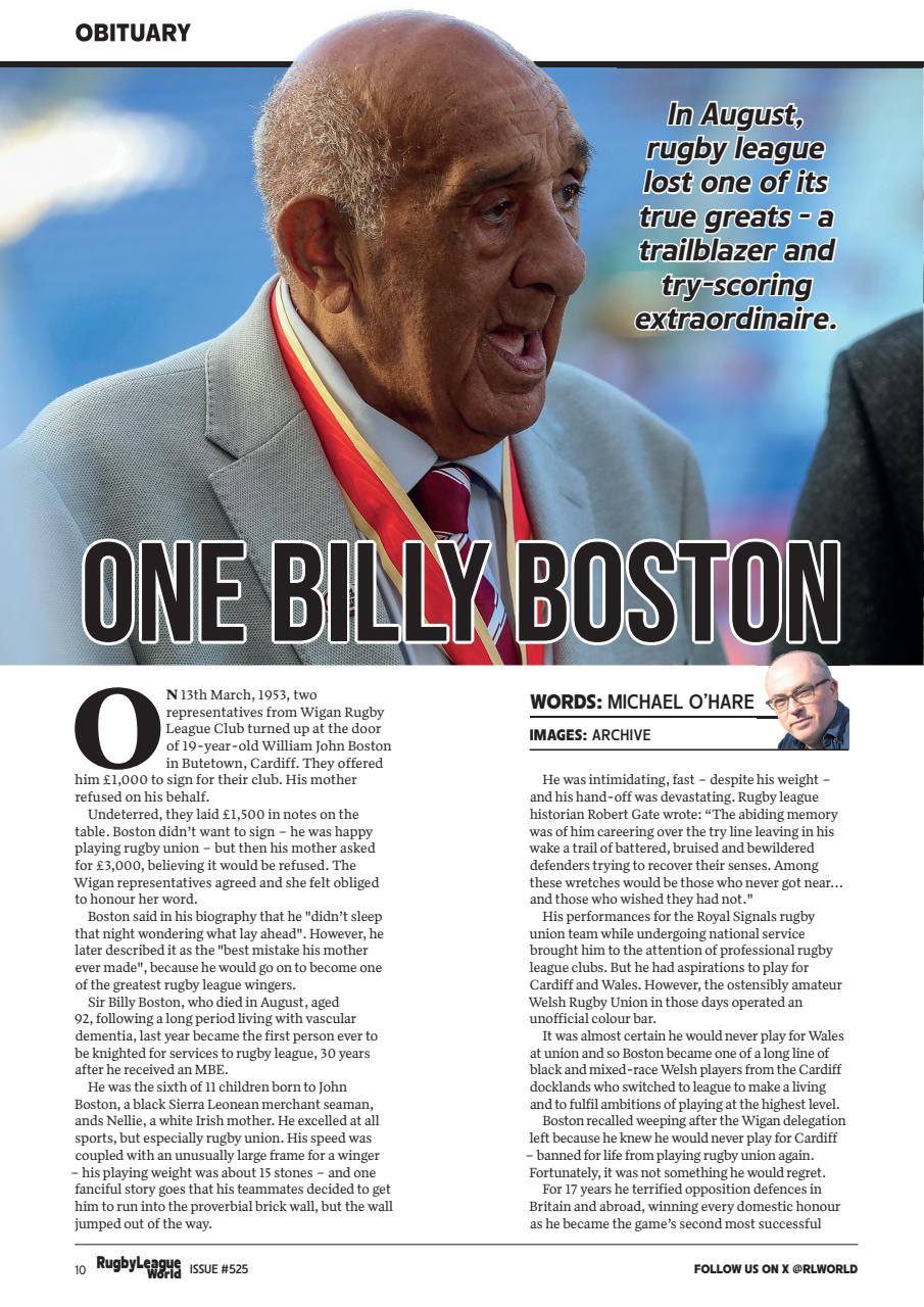 Rugby League World Preview Pages