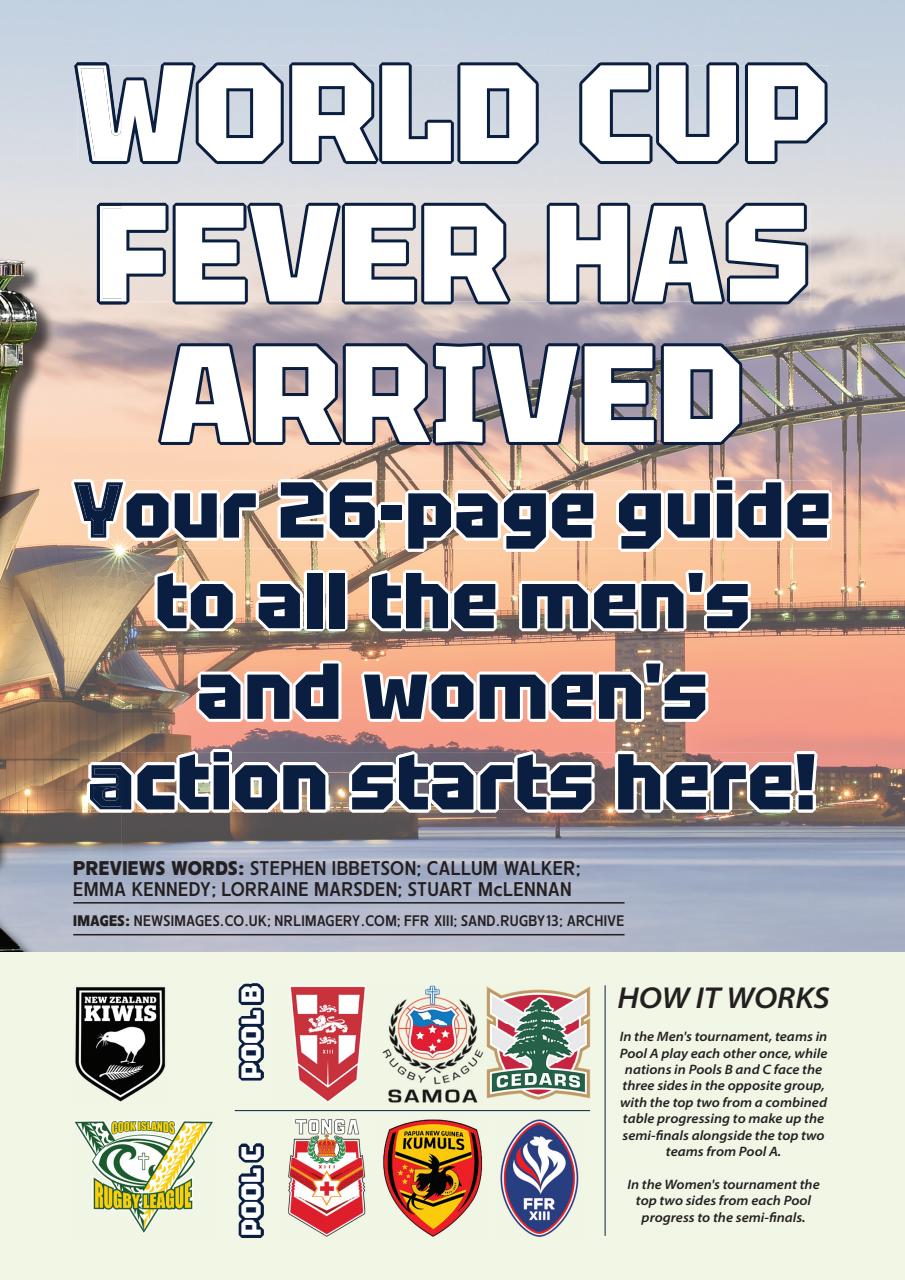 Rugby League World Preview Pages