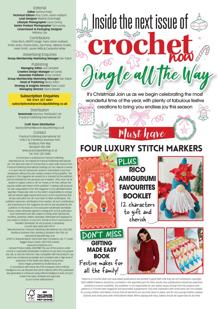 Crochet Now Magazine Preview Pages