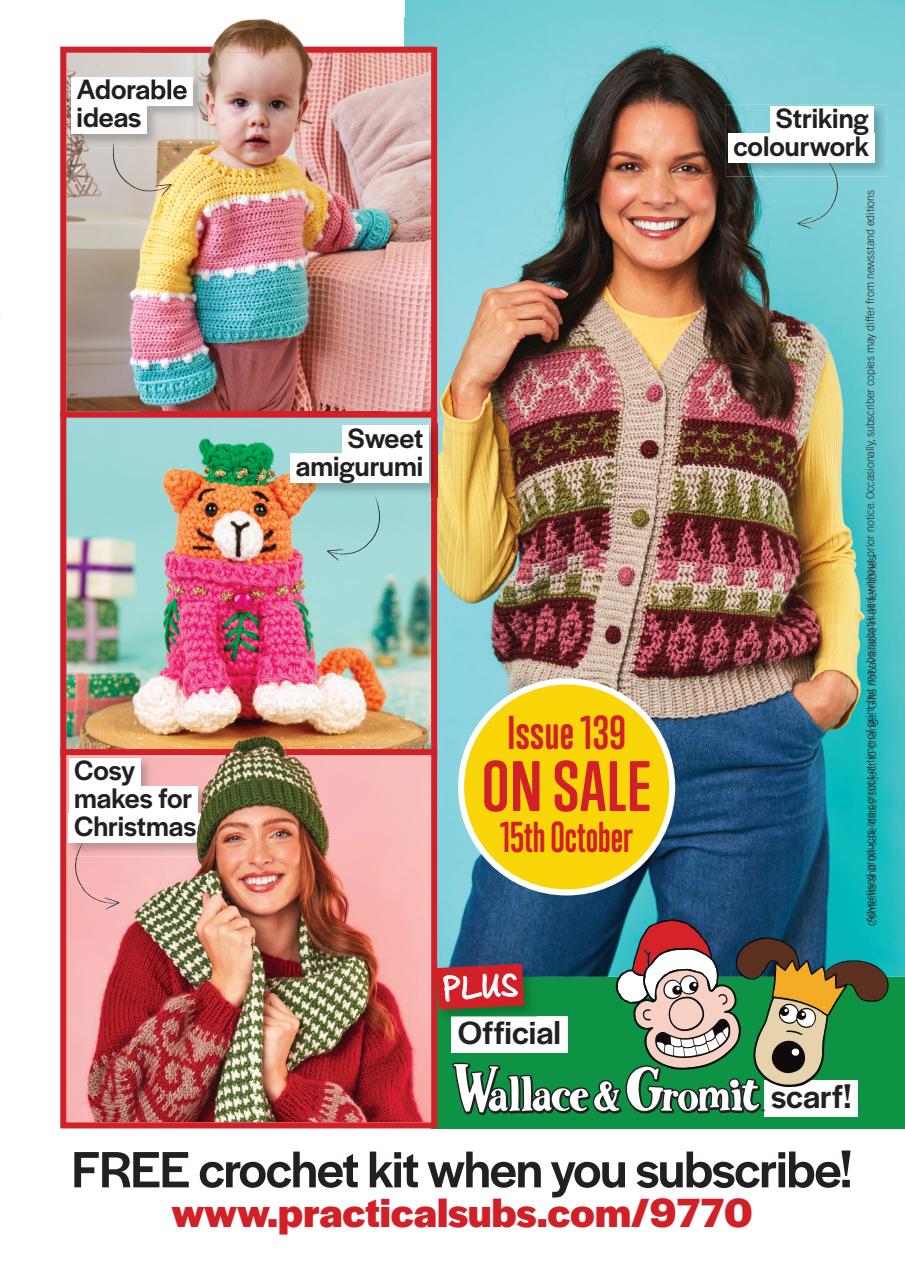 Crochet Now Magazine Preview Pages