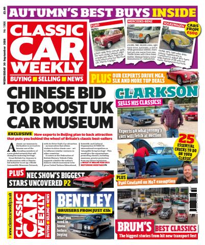 Classic Car Weekly issue 30 September 2026