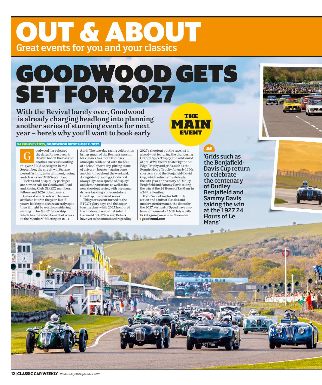 Classic Car Weekly Preview Pages
