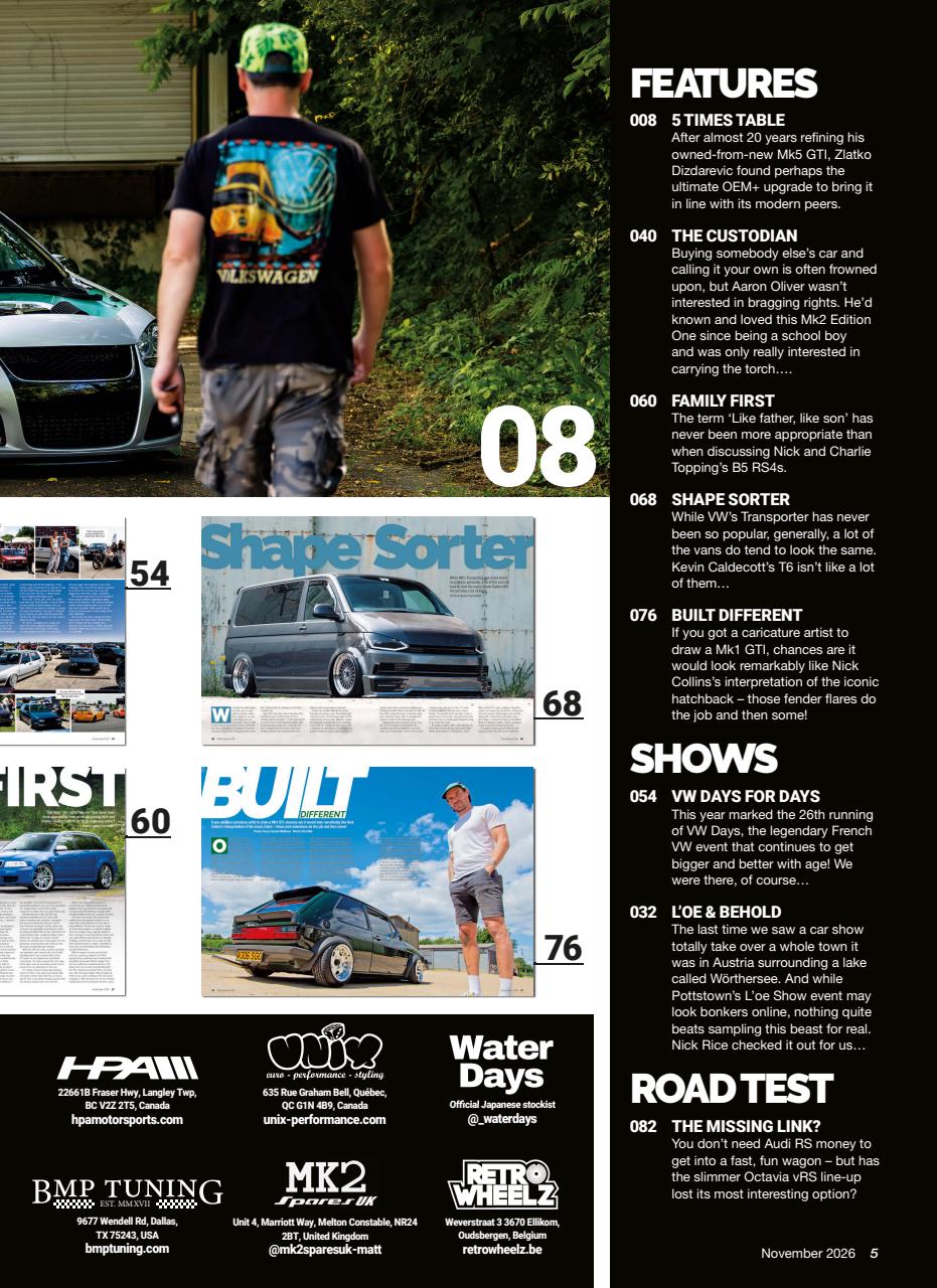 Performance VW Preview Pages