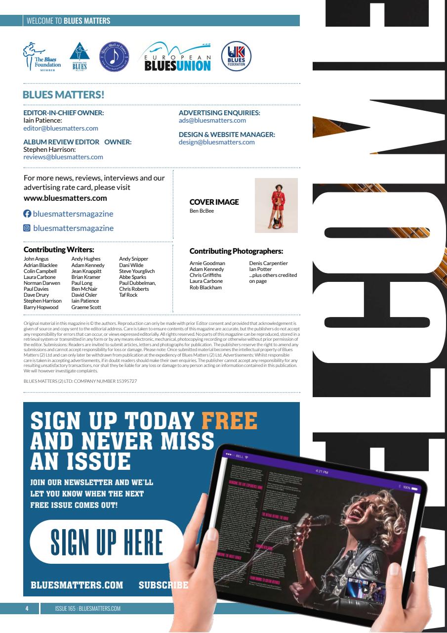 Blues Matters! Preview Pages