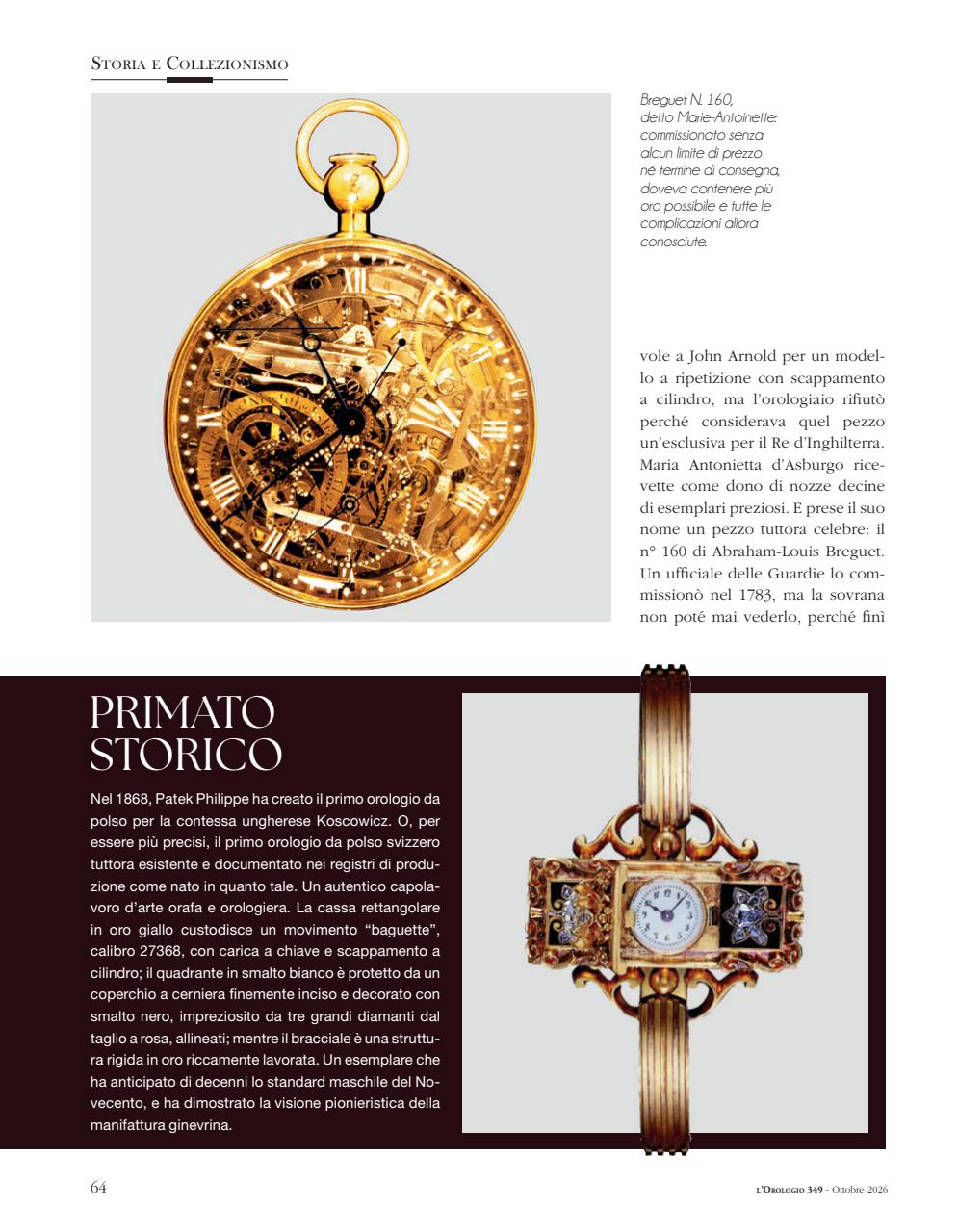 L'Orologio Preview Pages