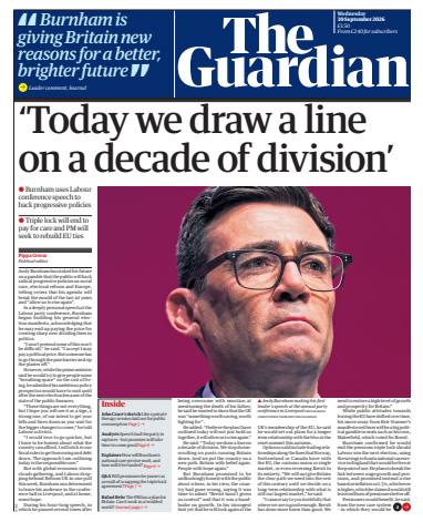 The Guardian Newspaper issue Wednesday, 30 September 2026