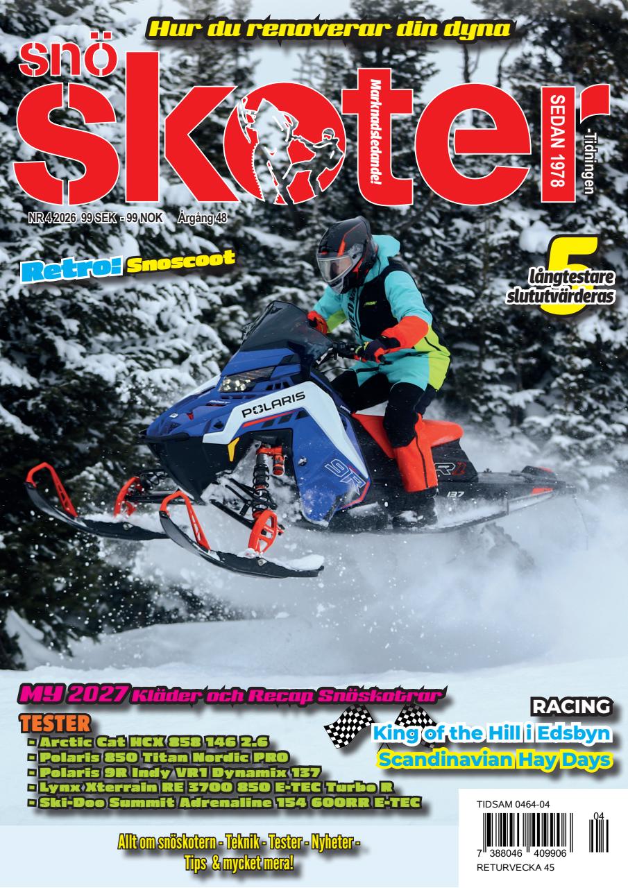 Tidningen Snöskoter Preview Pages