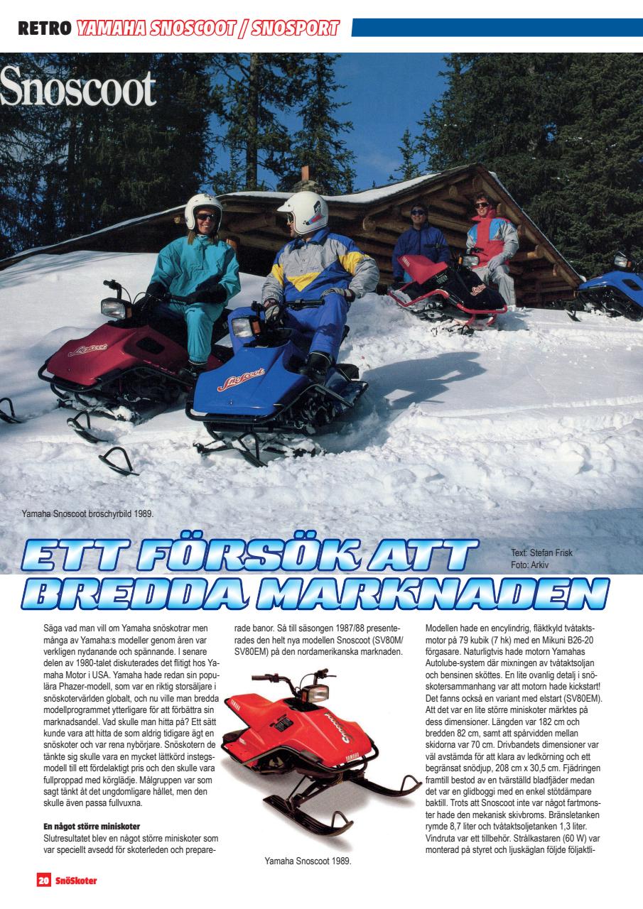 Tidningen Snöskoter Preview Pages
