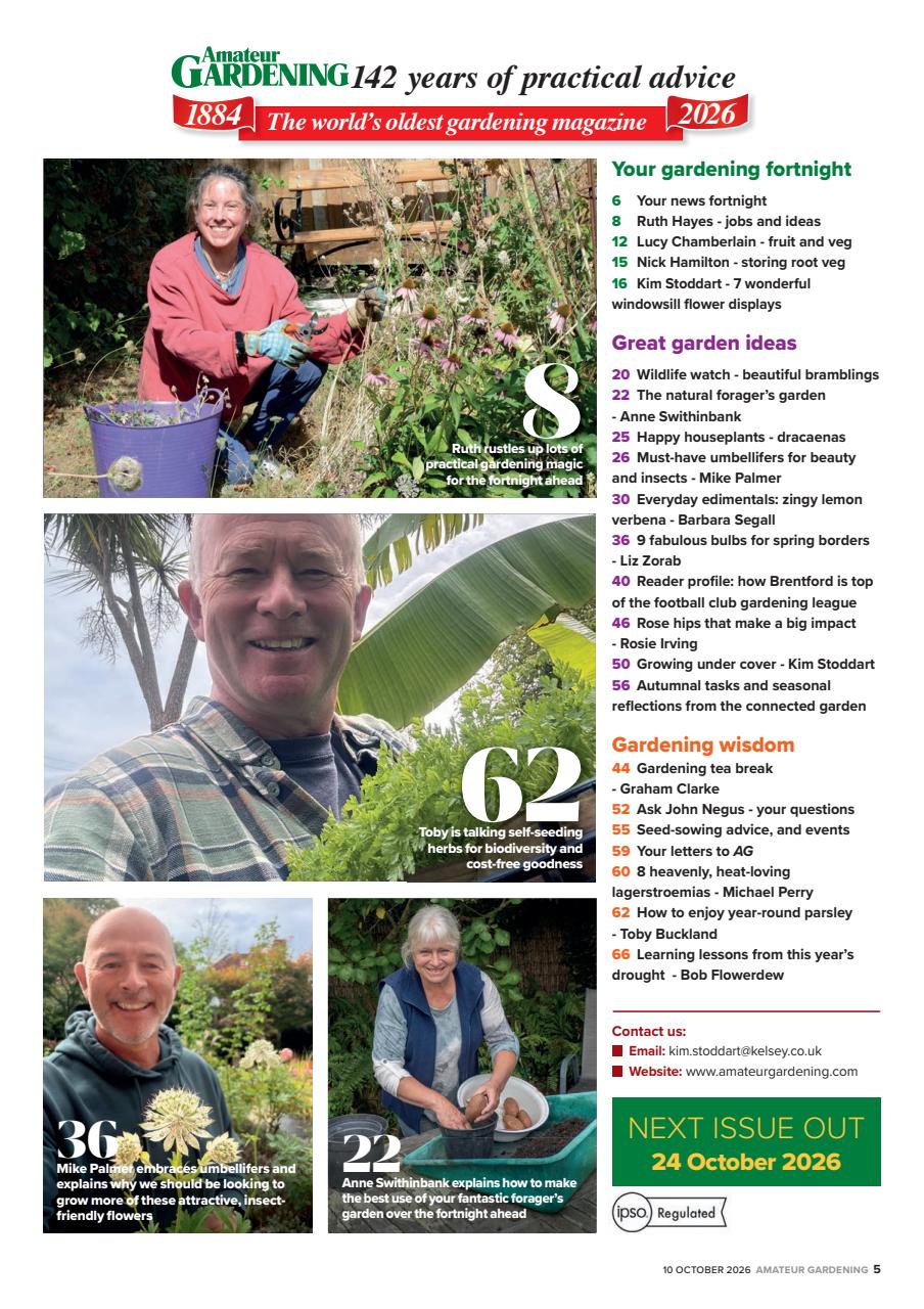 Amateur Gardening Preview Pages