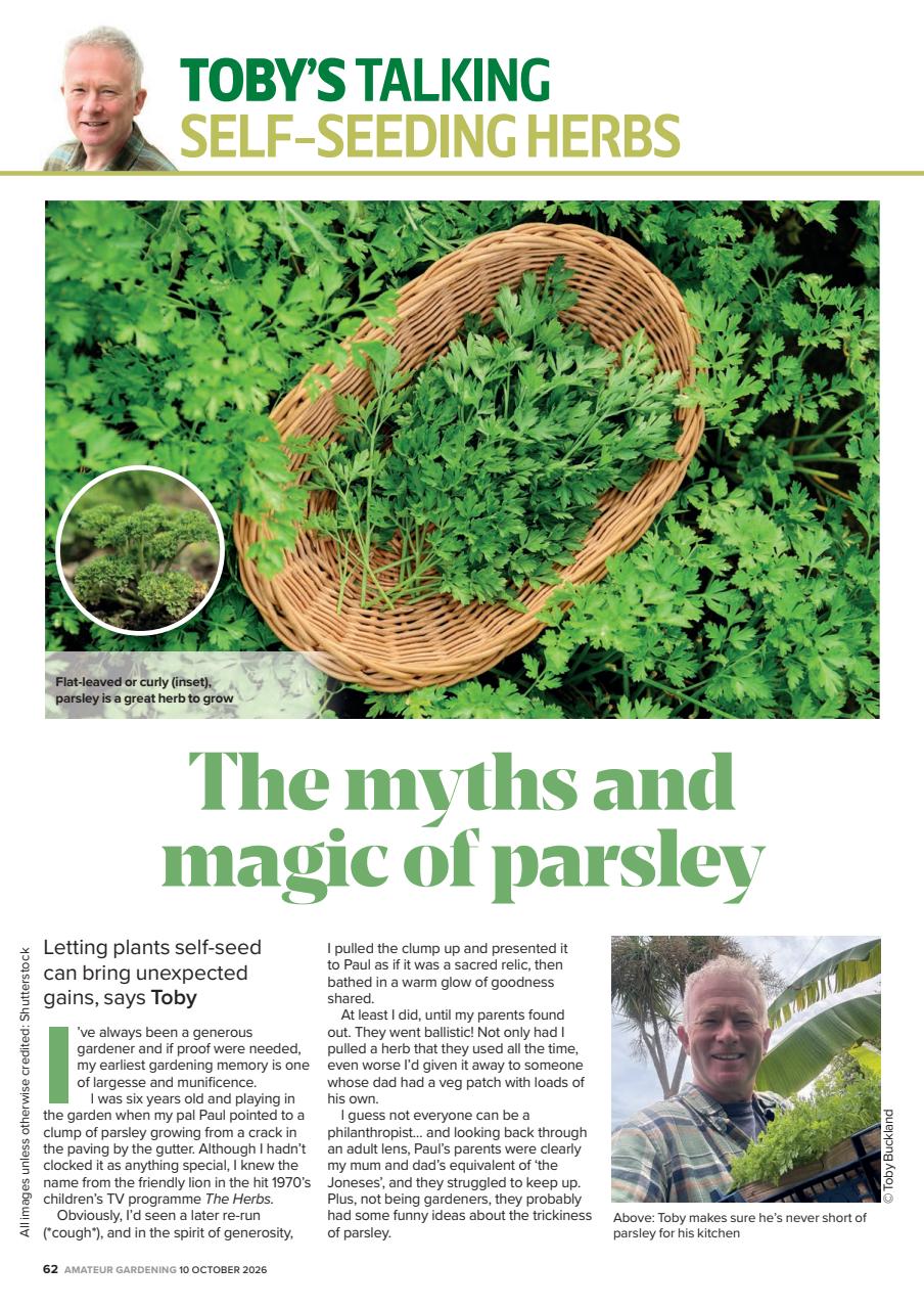 Amateur Gardening Preview Pages
