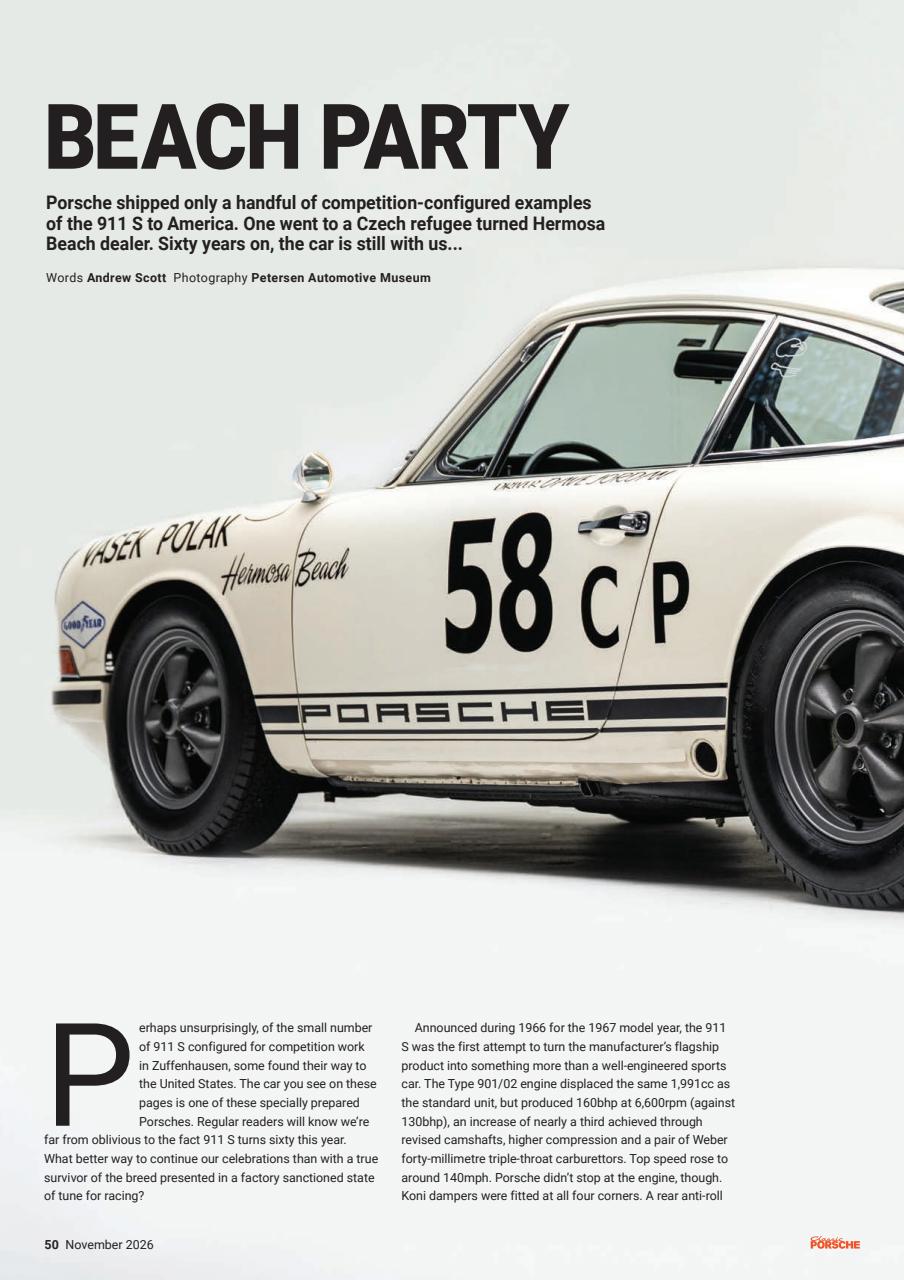 Classic Porsche Preview Pages