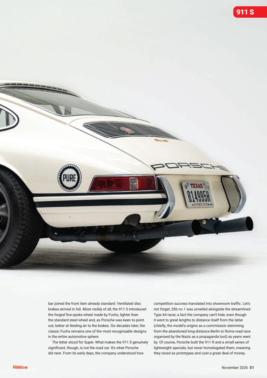 Classic Porsche Preview Pages
