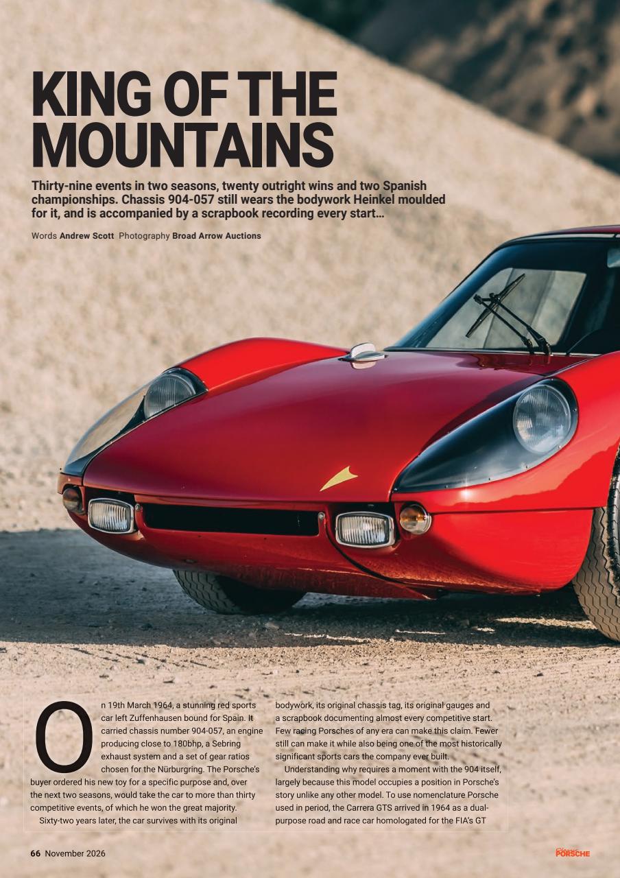 Classic Porsche Preview Pages