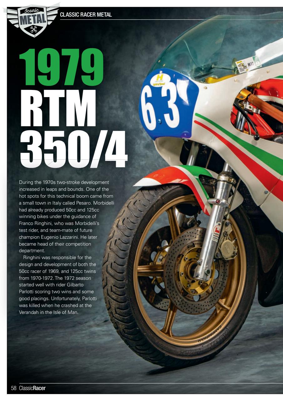 Classic Racer Preview Pages