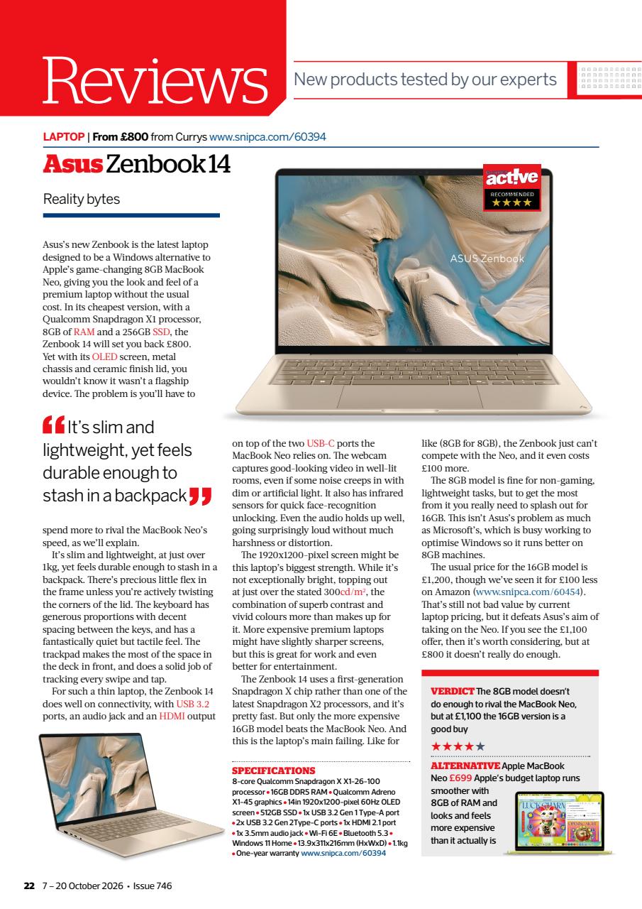 Computer Active Preview Pages