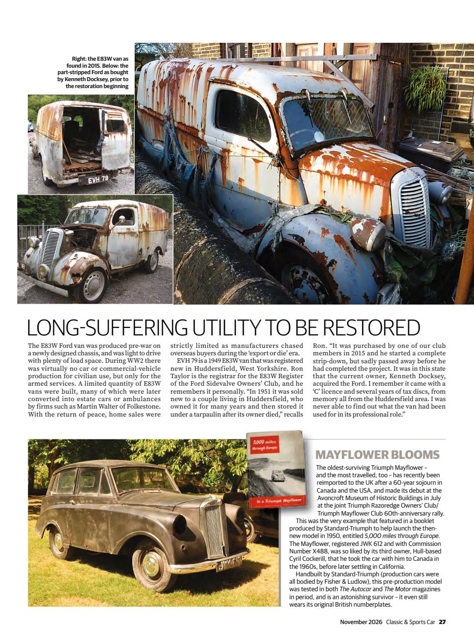 Classic & Sports Car Preview Pages