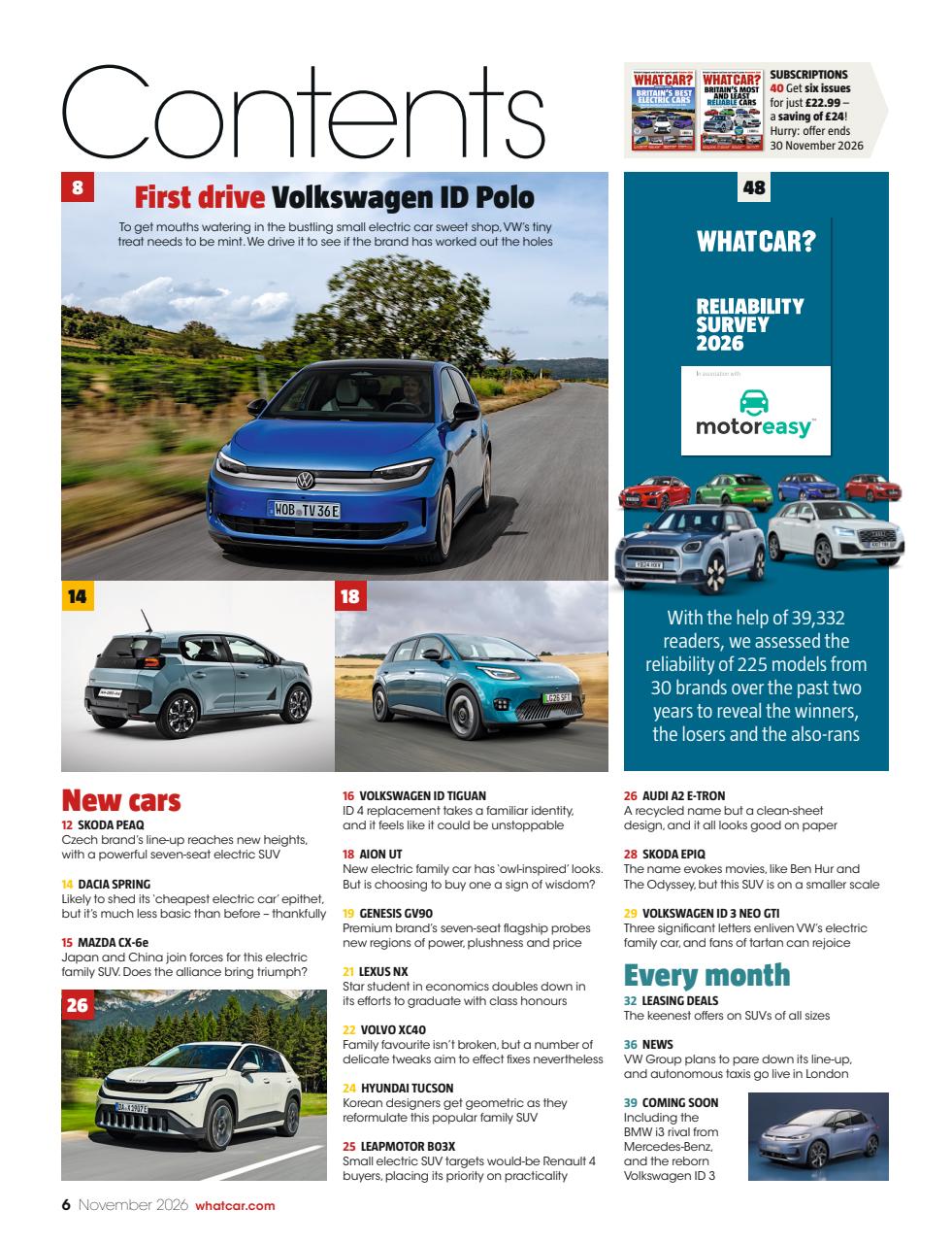 What Car? Preview Pages