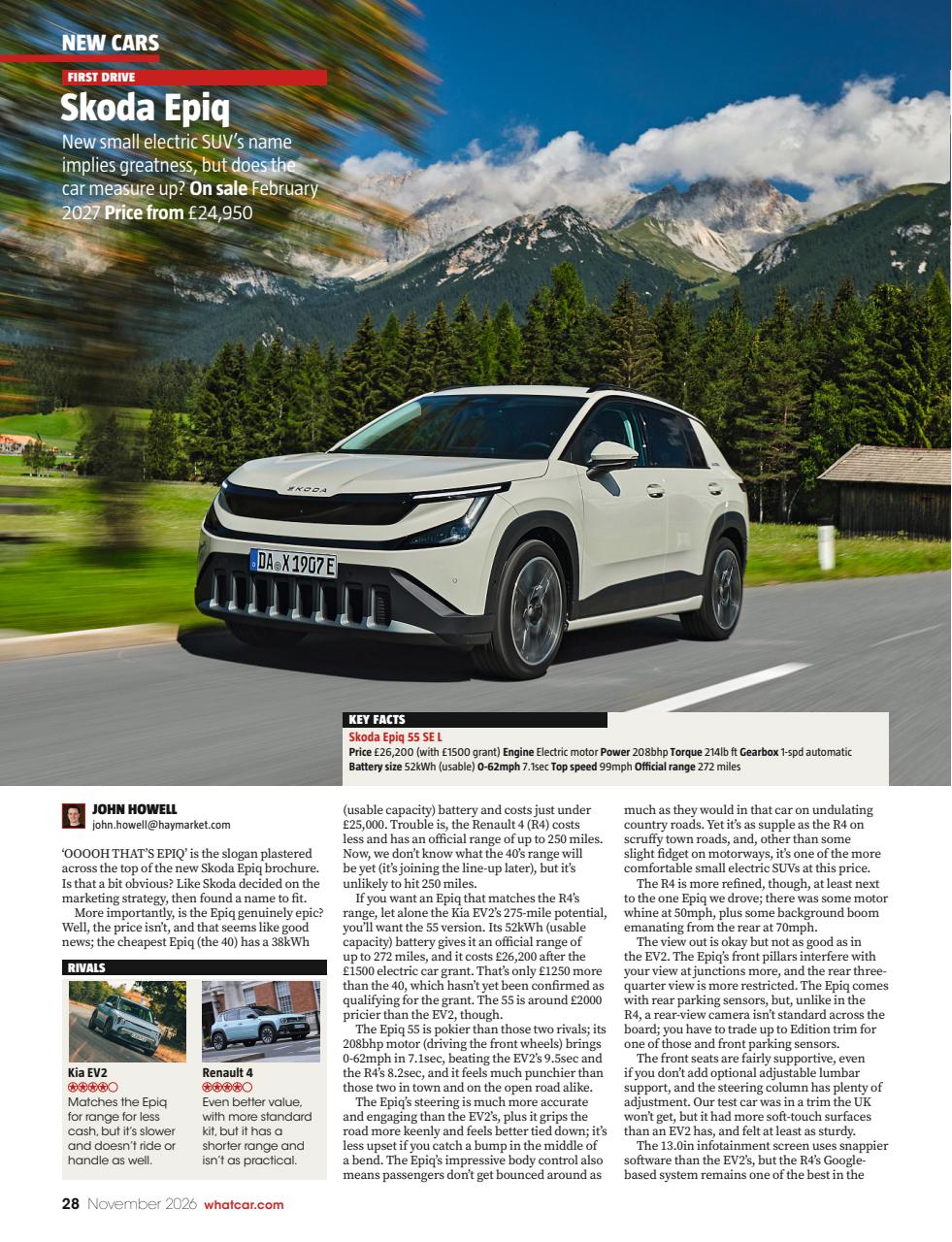 What Car? Preview Pages