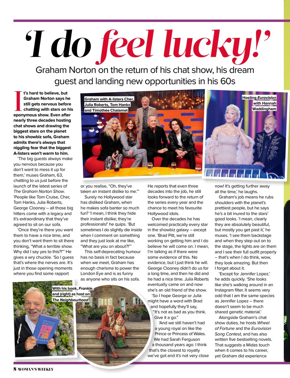 Woman's Weekly Preview Pages
