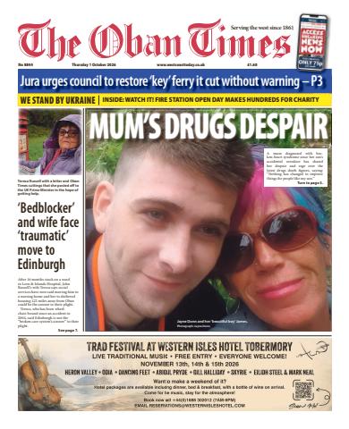 The Oban Times & Lochaber Times issue Thursday, October 01, 2026