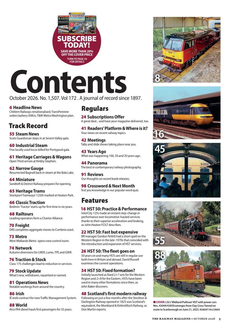 Railway Magazine Preview Pages
